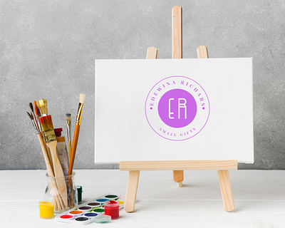 Logo brand branding branding business design graphic design logo violet color