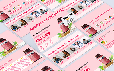 Amazon Premium A+ Content | A+ Content | EBC | Miduty Supplement a content amazon amazona ebc enhanced brand content graphic design