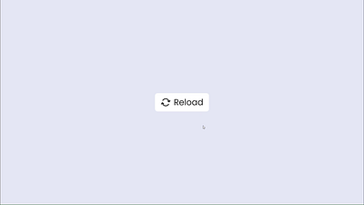 Micro Interaction - Reload Button | Figma animation button interaction micro interaction motion graphics ui umeshsonii ux