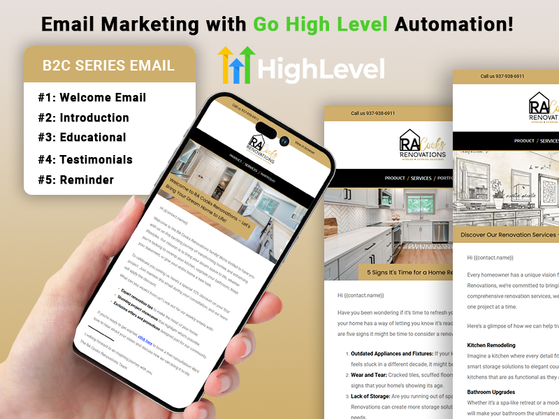 Email Campaign Success with Go High Level Tools businessgrowth digitalmarketing email automation email marketing emaildesign go high level gohighlevel gohighlevel workflow marketingautomation welcome email workflow
