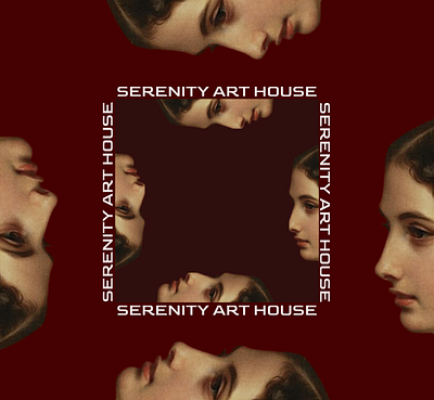 Serenity Art House typography ui