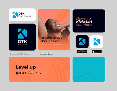 DTK Brand Identity application icon brand identity branding logo social media design ui