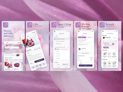 Preview image for the App Store appstore appstorepreview deliveryapp flowershop ui user interface uxui