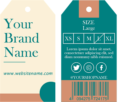 Label graphic design