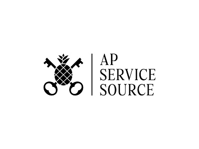 Modern Logo Concep For AP Service Source logoprocess