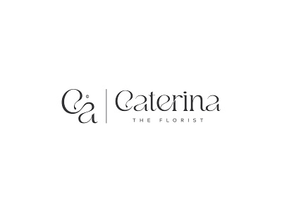 Wordmark And Monogram Logo Concept For Caterina logoprocess