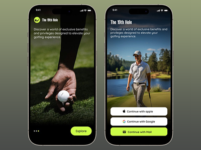 Design for Golf Club booking club golf golf club golf course golfing mobile mobile design mobile ui product design sport sport website tourism ui concept ui design ui designer ui kit ui ux ux design web ui