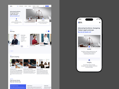 Attorneys Landing Page Website for lawyers ⚖️ attorneys branding css design experiance graphic design illustrations integritydesign iphone16 landingpage logo marketingdesign mobileux portfolio trust ui uiux user ux web design
