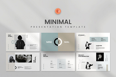 Black & White Minimal Presentation👇 black graphic design minimal presentation white