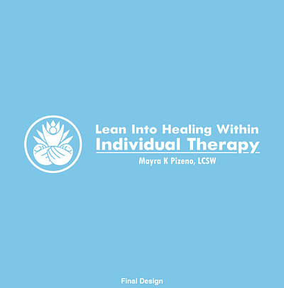 Logo/Branding - Lean Into Healing branding graphic design illustration logo vector