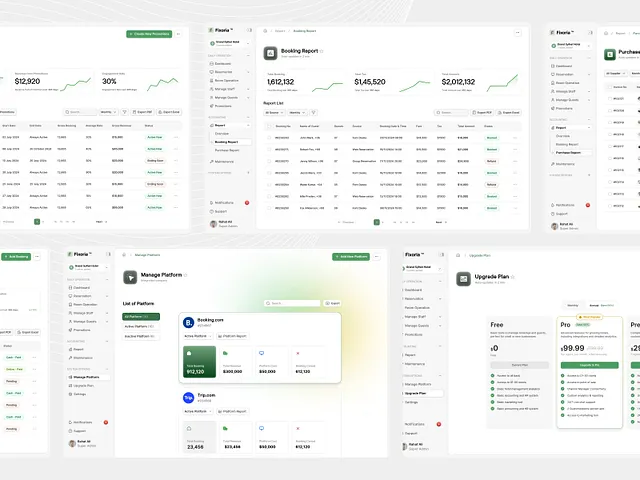 Report UI designs, themes, templates and downloadable graphic elements ...