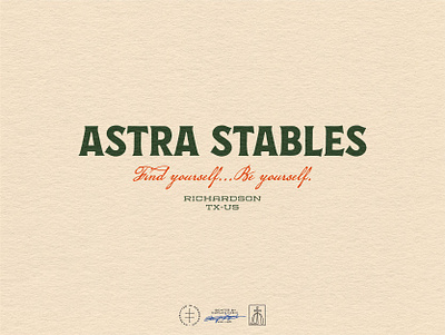 Astra Stables Wordmark Logo brand design brand identity branding branding design equestrian fonts hand drawn identity design logo logo design logotype script texas type typeface typography typogrpahic vintage visual identity wordmark