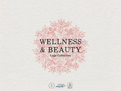 Wellness & Beauty Logo Collection beauty branding branding studio design portfolio design studio hand drawn health logo logo collection logo design logo folio logodesign logofolio logomark logomarks logos logotype portfolio vintage wellness