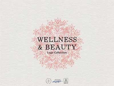 Wellness & Beauty Logo Collection beauty branding branding studio design portfolio design studio hand drawn health logo logo collection logo design logo folio logodesign logofolio logomark logomarks logos logotype portfolio vintage wellness