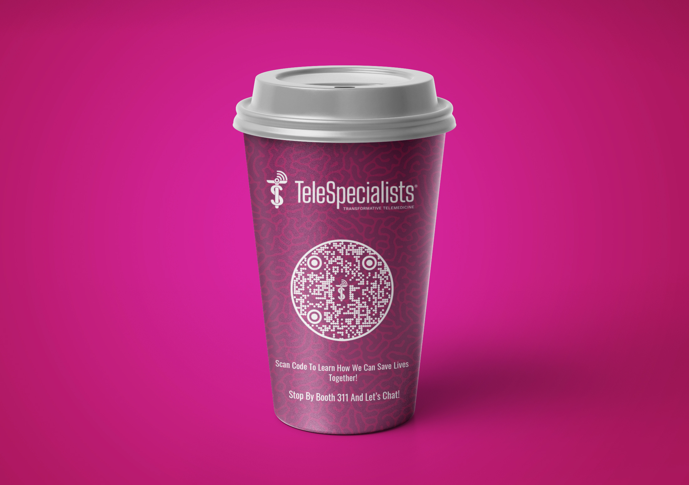 Example of Paper Coffee Cup Label Packaging Design