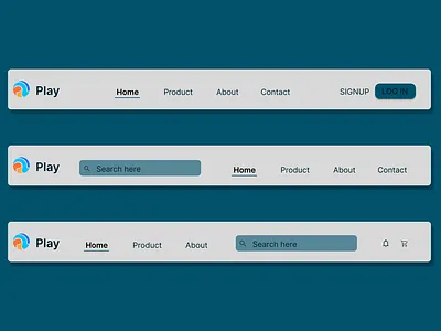 Daily UI#053 -Website Navigation dailyui dailyui 053 dailyui053 ui ux