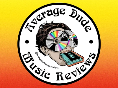 Branding/Logo - Average Dude Music Reviews design graphic design illustration logo