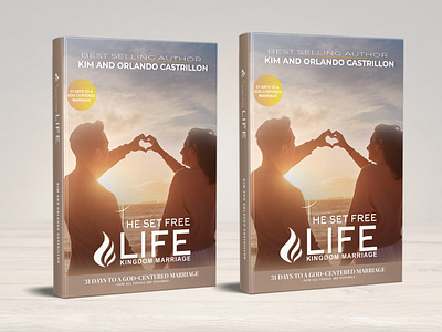 The Set Free Life: Kingdom Marriage 3dmockup bookcoverdesign christianbooks faithbaseddesign graphicdesign printdesign publishingdesign typography