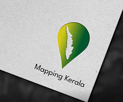 Mapping Kerala logo adobe illustratore adobe photoshop creative graphic design location mapping logo making travel logo