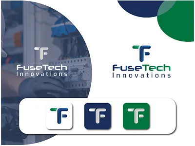 FuseTech Innovations Logo Design brand identity branding design electronics logo graphic design illustration logo logo design logodesign logos