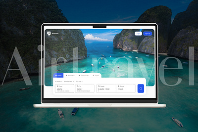 Airtravel Booking Website Design advanture booking booking hotels design dribbble travel travelers ui uiux website