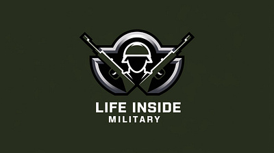 Vector military logo for design purposes military