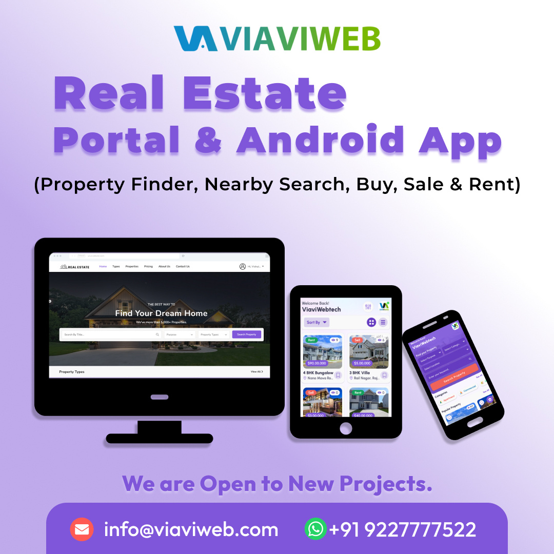 Example of Real Estate Website & Android App