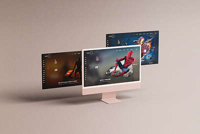 UI/UX | Immersive Game Intro. Website with Parallax Effect motion graphics design parallax design ui ui animation ui design user experience design ux website design