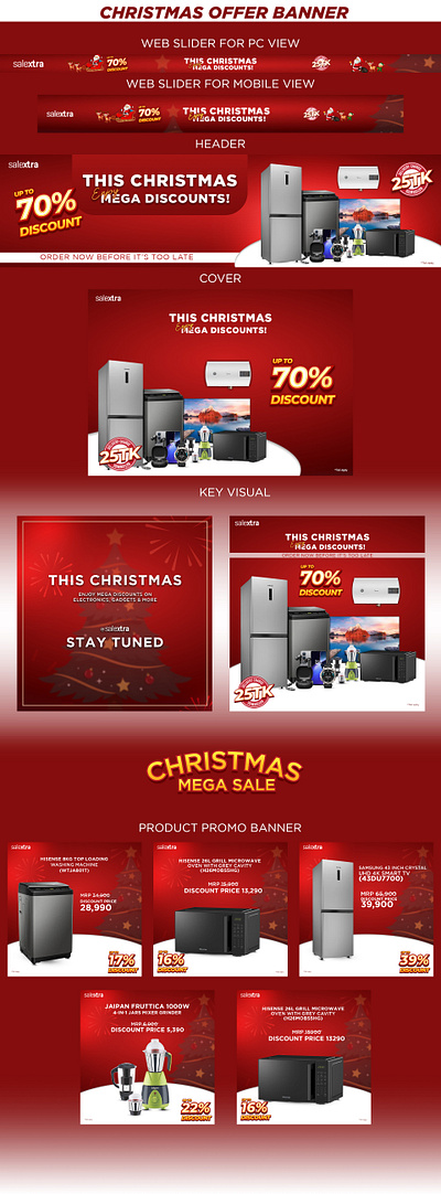 Christmas Social Media Banner christmas day graphic design merry photoshop social media design