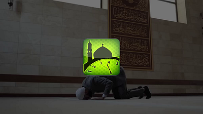 PRAYER TIME QIBLA FINDER (Video Ad) ads animation appstore business branding compaign videos design motion graphics playstore promotional video video ads