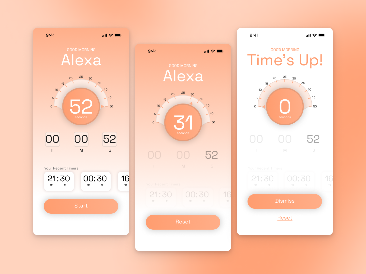 Example of Mobile App UI And Interaction Design