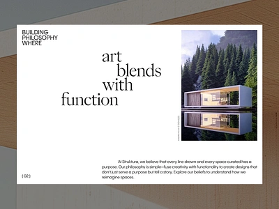 Struktura 2/4 architecture clean grid grotesk layout photography sans section serif simple typography web website