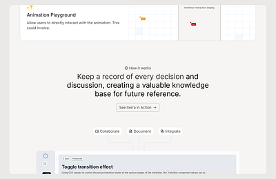 Iterra {How it works} animation branding design dev graphic design illustration mobile design typography ui