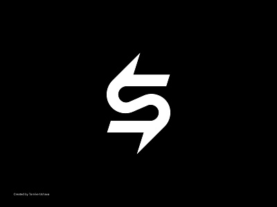 Dynamic Electric S Logo - Simple Design for Modern Tech Brands abstract s logo black and white logo bold geometric logo branding with letter s creative logo ideas dynamic logo concept electric s logo electric snap logo energy inspired logo eye catching s design fast moving logo futuristic s design innovative logo design letter s logo logo for tech companies minimalist s design modern brand identity s shaped brand design sharp minimalist logo tornike uchava