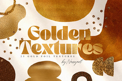 Gold Foil Glitter Paper Vol.2 3d animation branding graphic design motion graphics ui