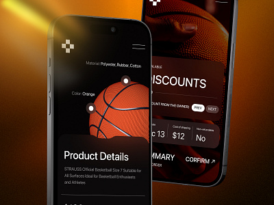 Sport Store App checkout flow e commerce fitness gym health minimalist design online shop product page product search shopping sport sport store sports gear workout