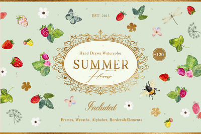 Sweet Summer Wildflowers 3d animation graphic design logo motion graphics ui