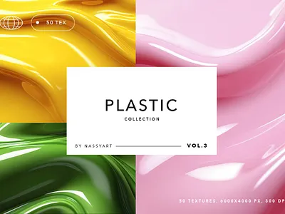 50 Melted Plastic Backgrounds animation logo motion graphics