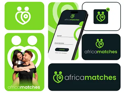 Dating app logo design (unused) app icon app logo branding dating app logo dating logo graphic design illustration logo logo design love icon love logo modern logo modern logo design