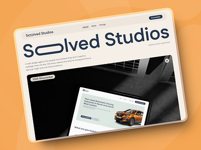 Solved Studios Agency Website