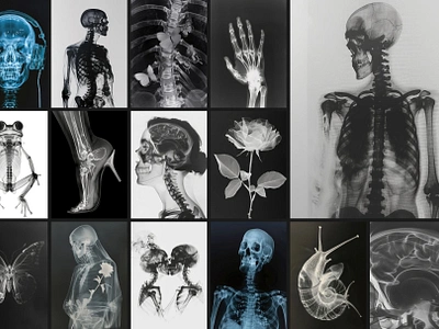 55 Immortal X-ray Print Posters animation graphic design logo motion graphics ui