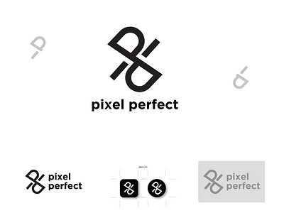 Letter PP Pixel Perfect Logo Design branding creative design graphic design icon identity letter pp logo logo design logo inspire logos minimal modern pp pp logo vector