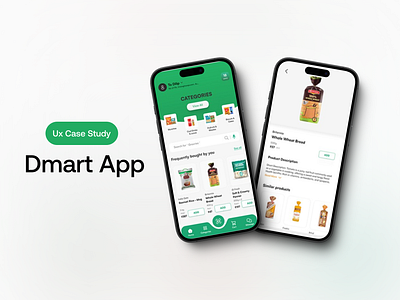 Dmart Ux case study dmart dmart app dmart ui design ui ux ux case study ux design uxui