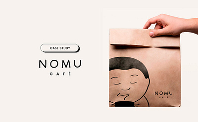 Nomu cafe Ux case study branding graphic design logo ui user experience user research user testing ux ux case study