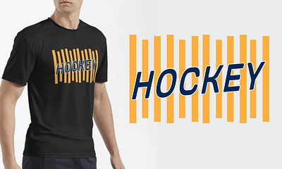 HOCKEY adobe illustrator branding graphic graphic design hockey logo sports t shirt design trending vector