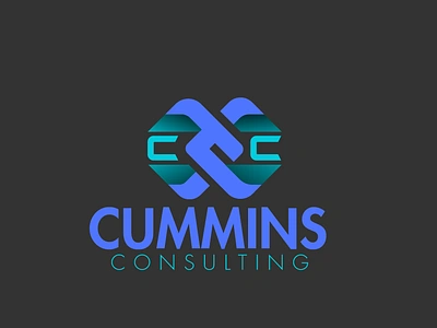 Logo for Consulting firm Cummins branding design graphic design illustration logo logo design typography vector