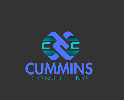 Logo for Consulting firm Cummins branding design graphic design illustration logo logo design typography vector