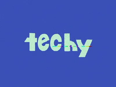 techy animation illustrator movement tech typography