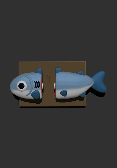 Tuna 3D models 3dmodel graphic design illustration