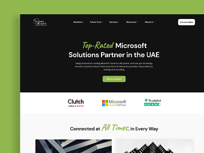 UAE Based Technology Company Website UI/UX Design branding dubaicomapny foecht itcompany landingpage techcomapny techcompanywebsite uaecompany ui ux webdesign websitedesign wesiteui